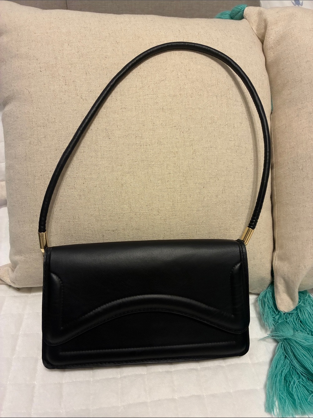 Classic Petite Black Shoulder Bag